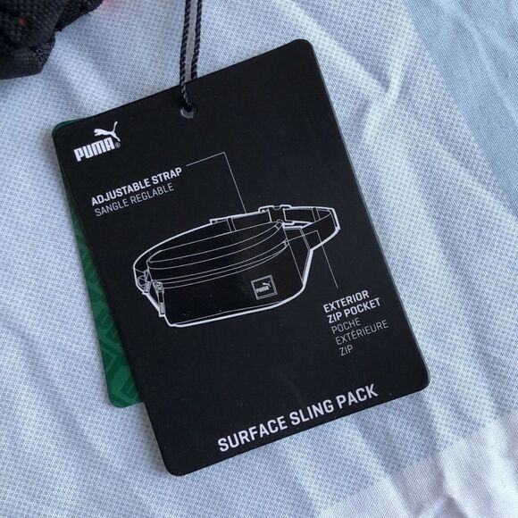 Puma Everpak Surface Waistpack NWT Red/black - Picture 3 of 5